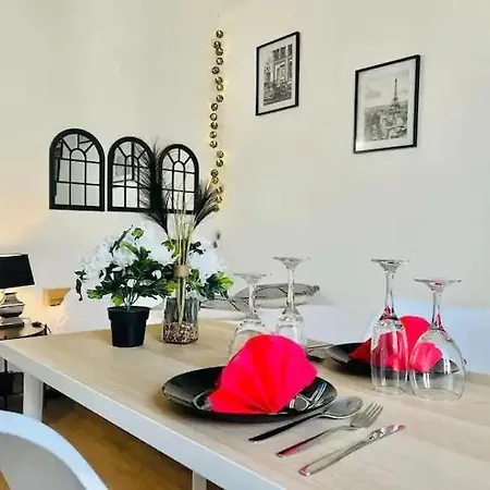 Apartmán Tulipe 14 Cocon Romantique Proche Centre-ville