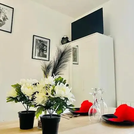 Tulipe 14 Cocon Romantique Proche Centre-ville Apartmán Remeš